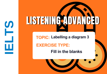 Ielts Listening Advanced - Labelling a Diagram 3